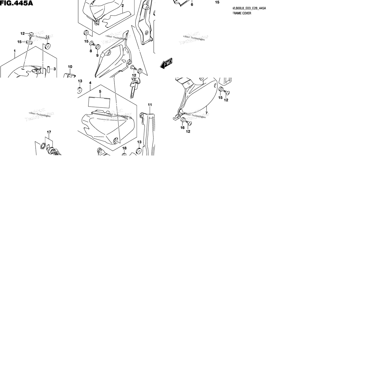 Frame Cover (Vl800l8 E03)