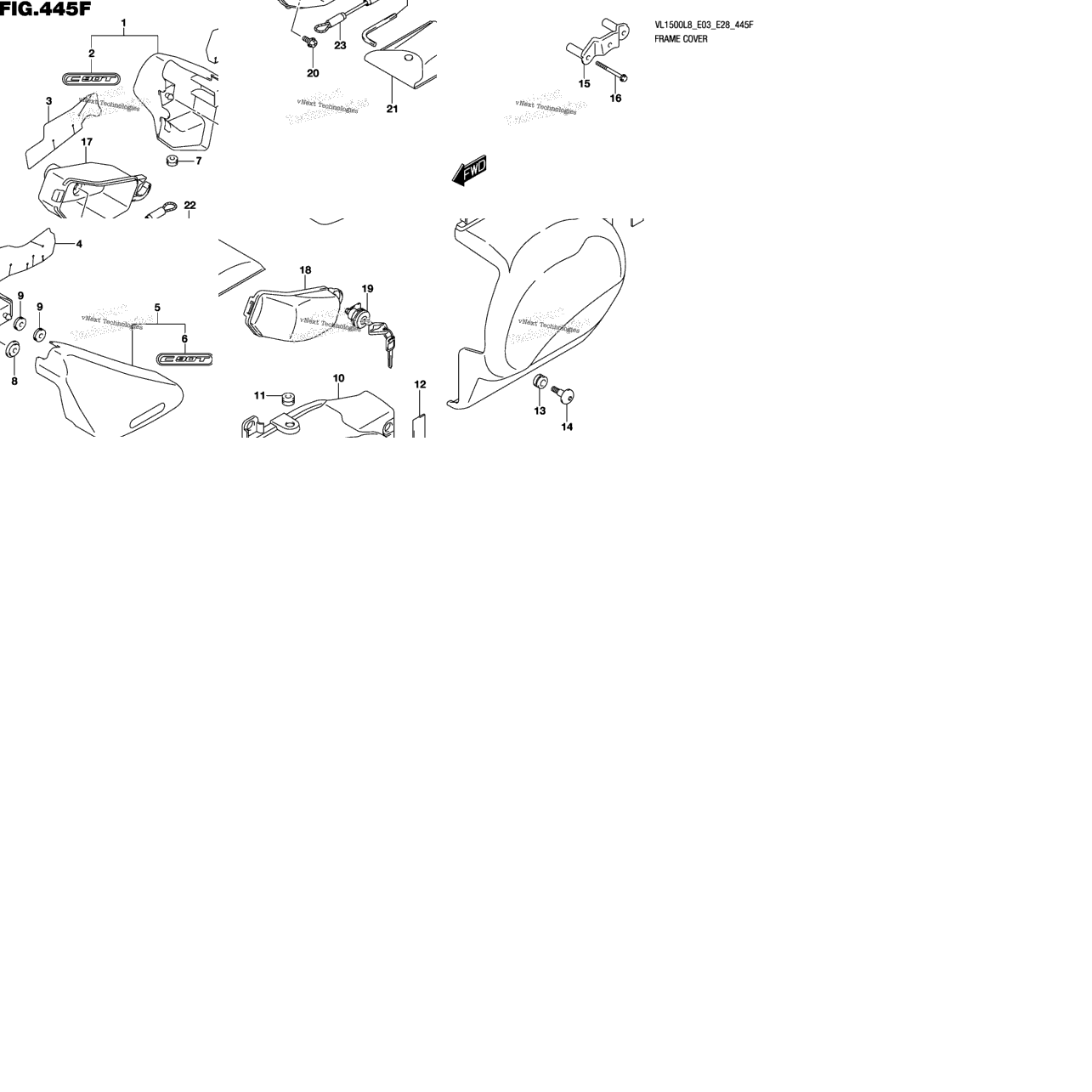 Frame Cover (Vl1500tl8 E28)