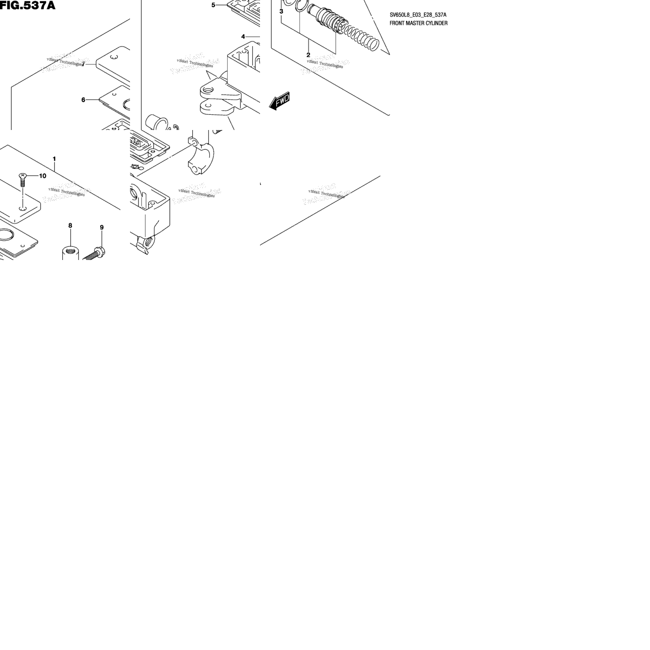 Front Master Cylinder