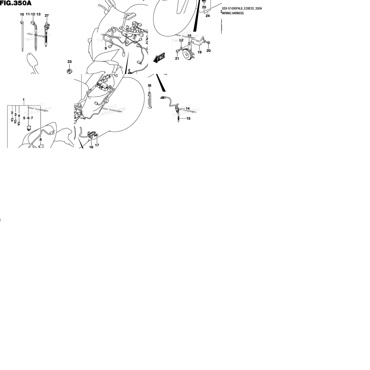Wiring Harness (Gsx-S1000fal8 E28)