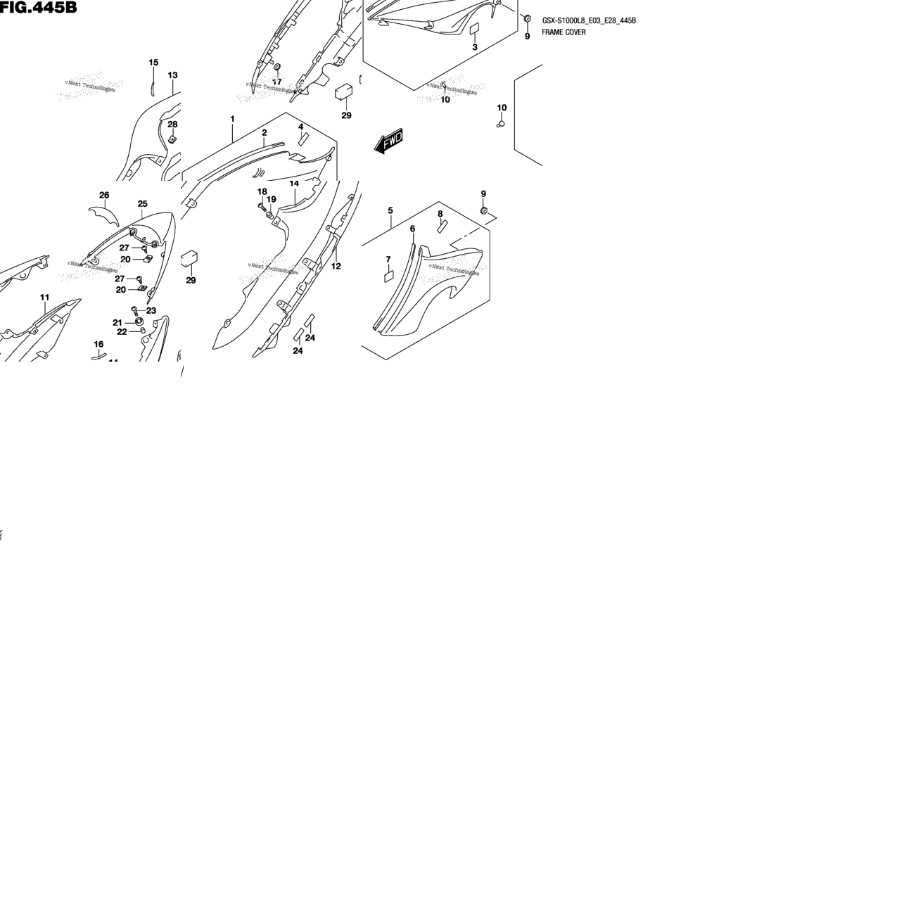 Frame Cover (Gsx-S1000azl8 E03)