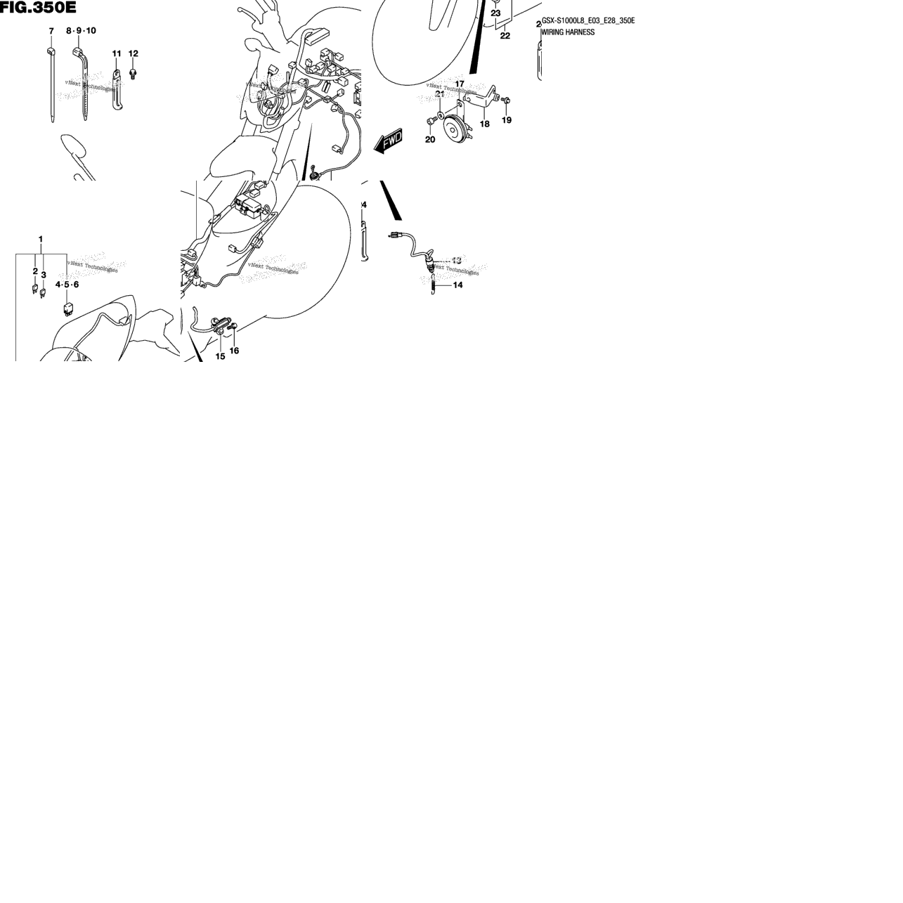 Wiring Harness (Gsx-S1000l8 E33)