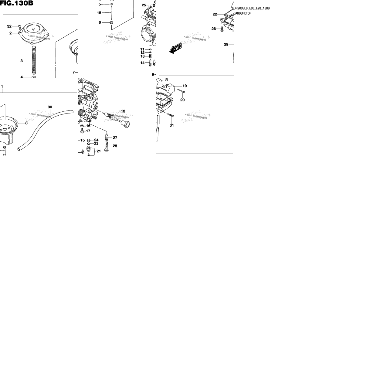 Carburetor (Dr200sl8 E28)