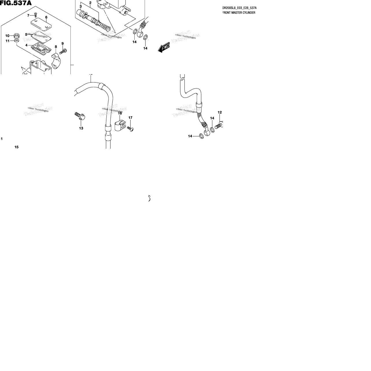 Front Master Cylinder
