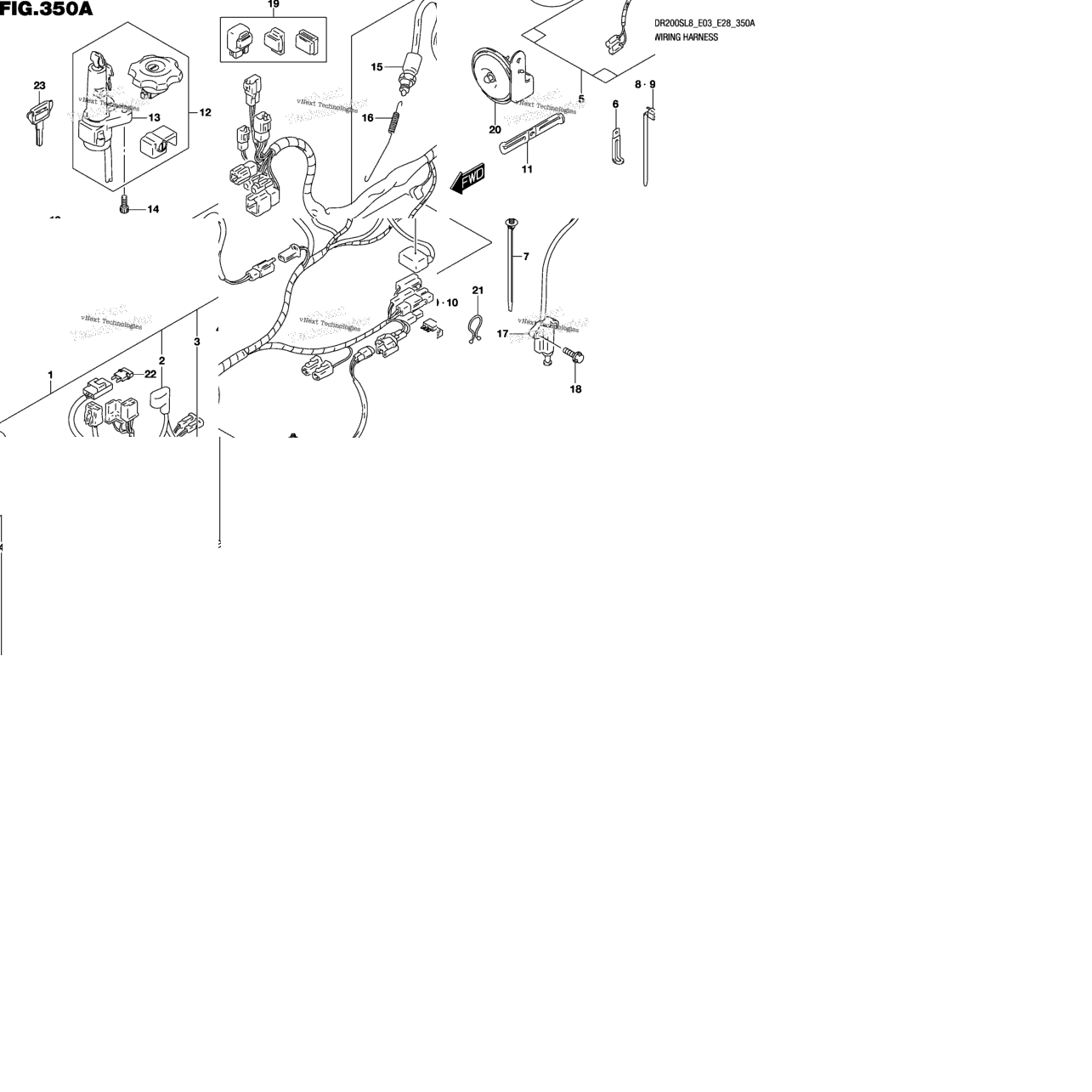 Wiring Harness (Dr200sl8 E03)