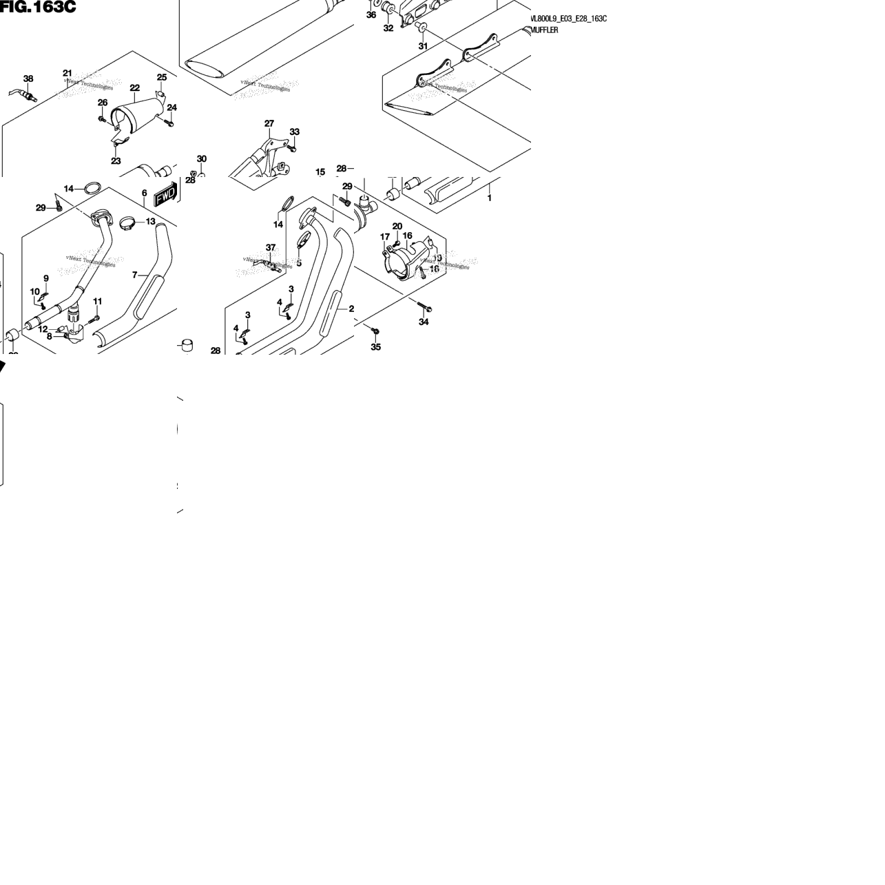 Muffler (Vl800l9 E33)