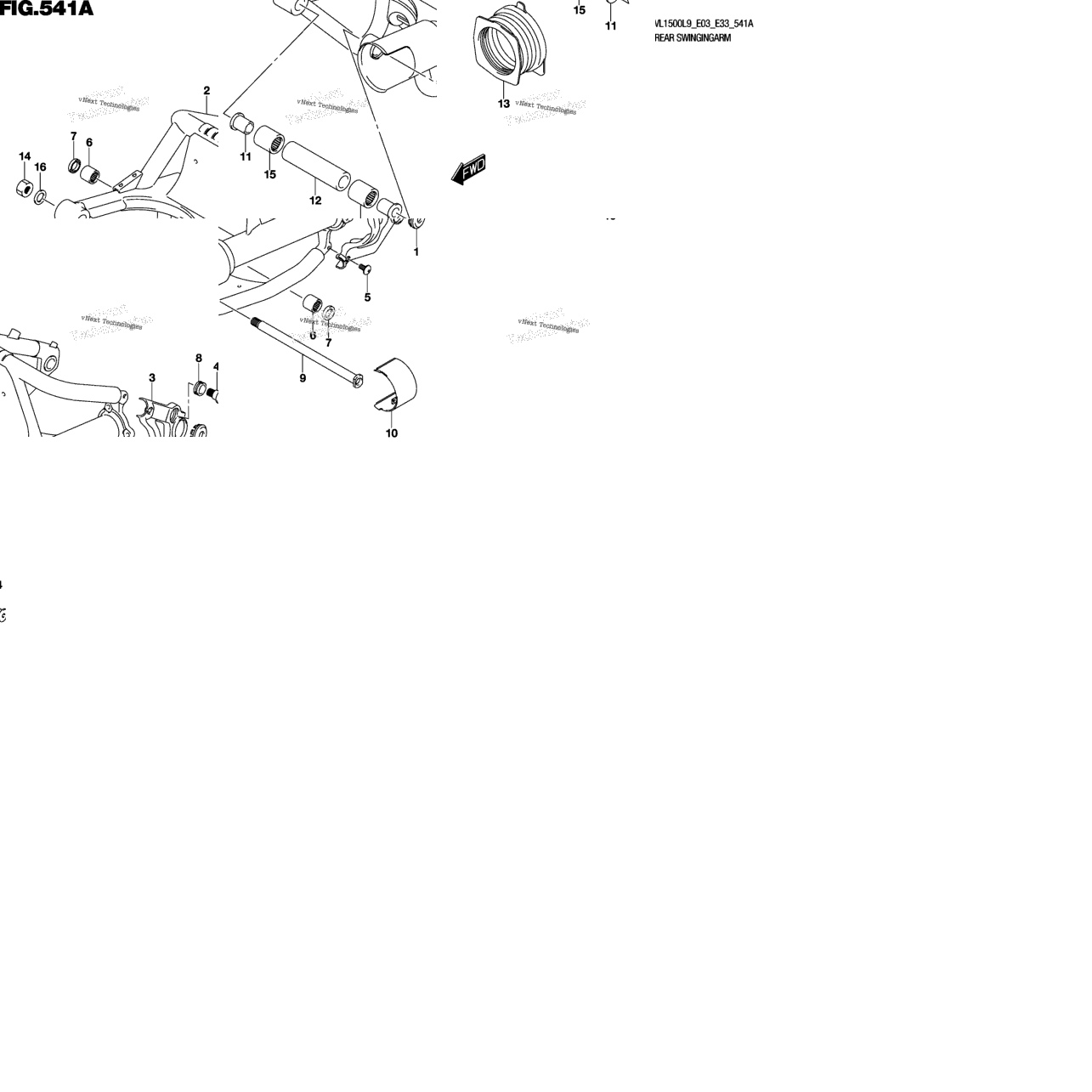Rear Swingingarm