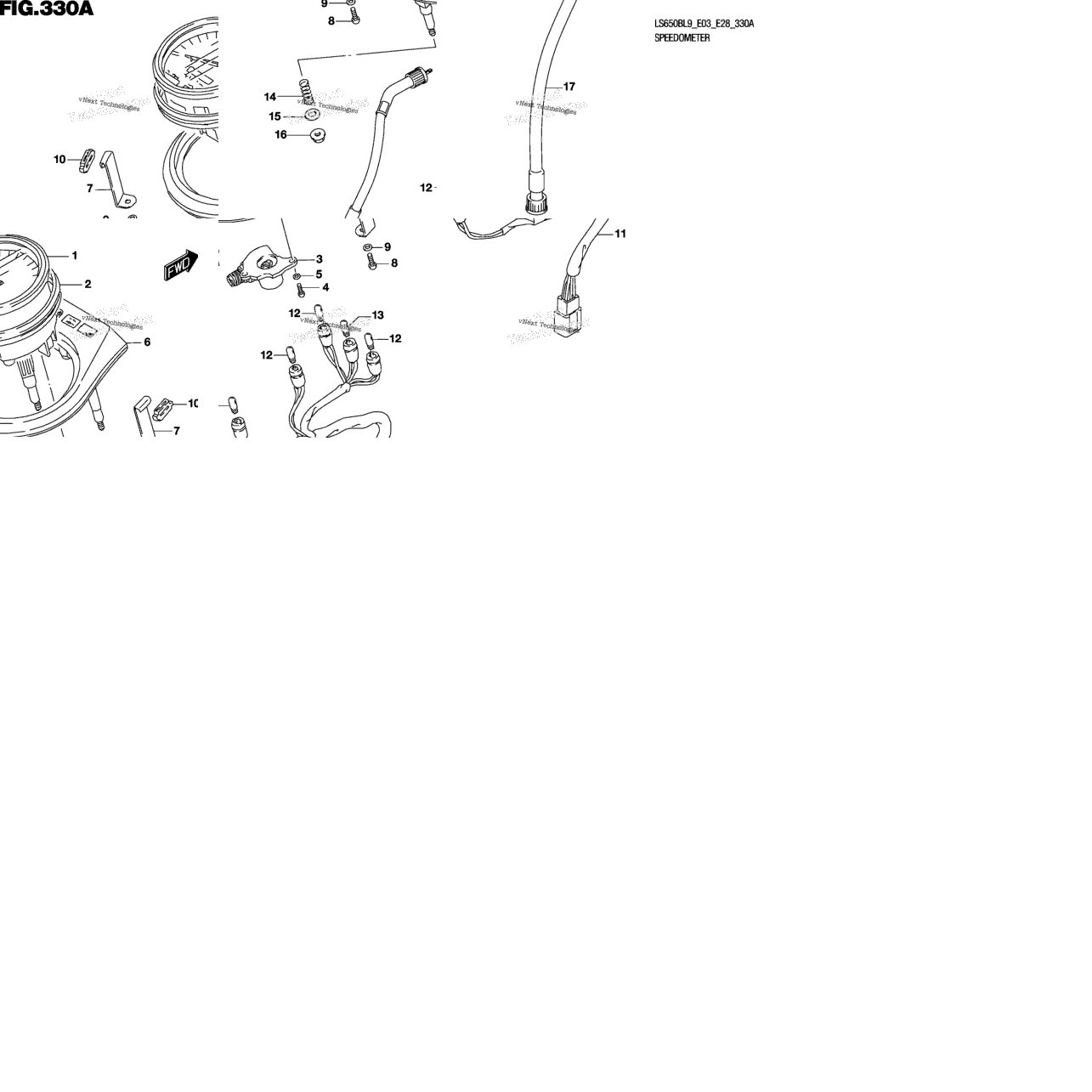 Speedometer (Ls650bl9 E03)