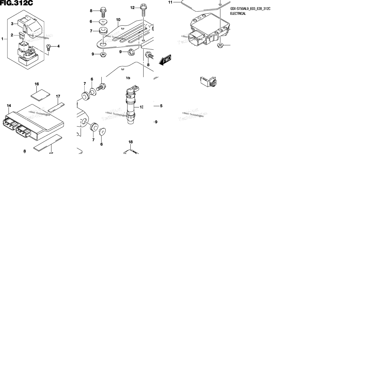 Electrical (Gsx-S750al9 E28)