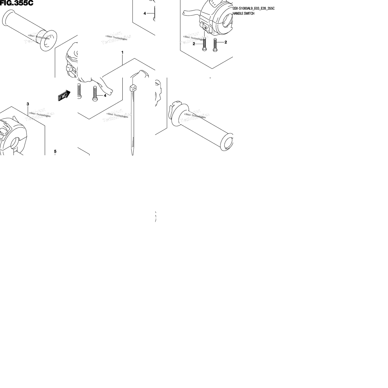 Handle Switch (Gsx-S1000al9 E33)