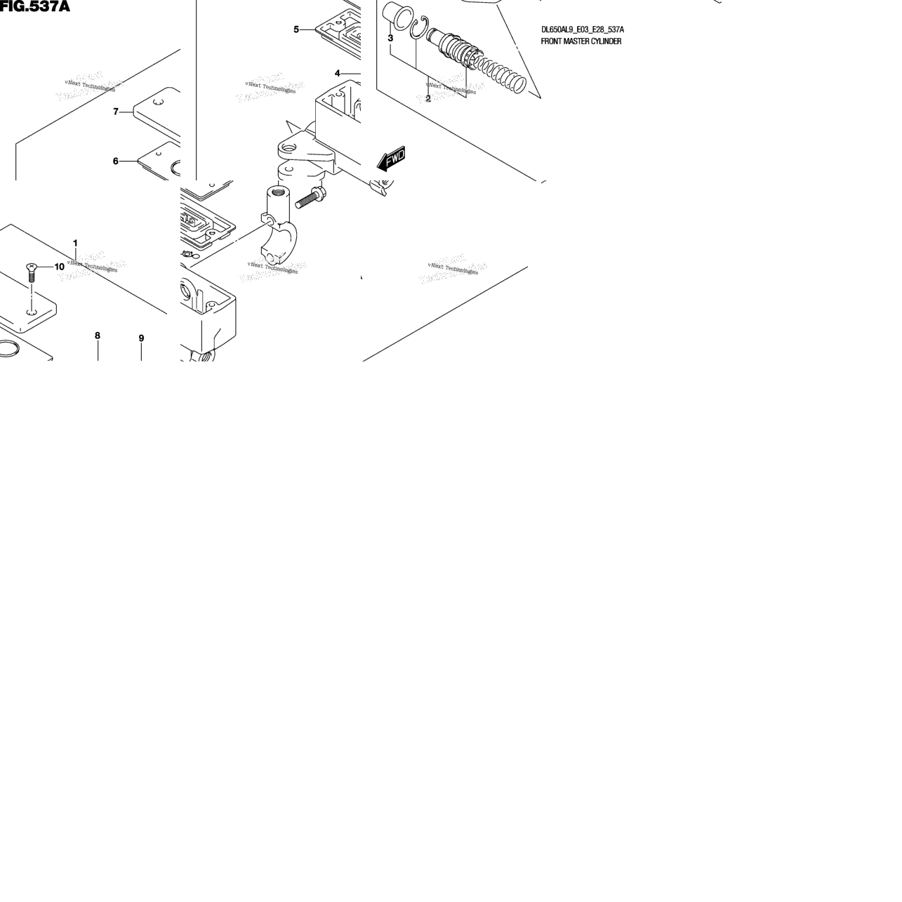 Front Master Cylinder