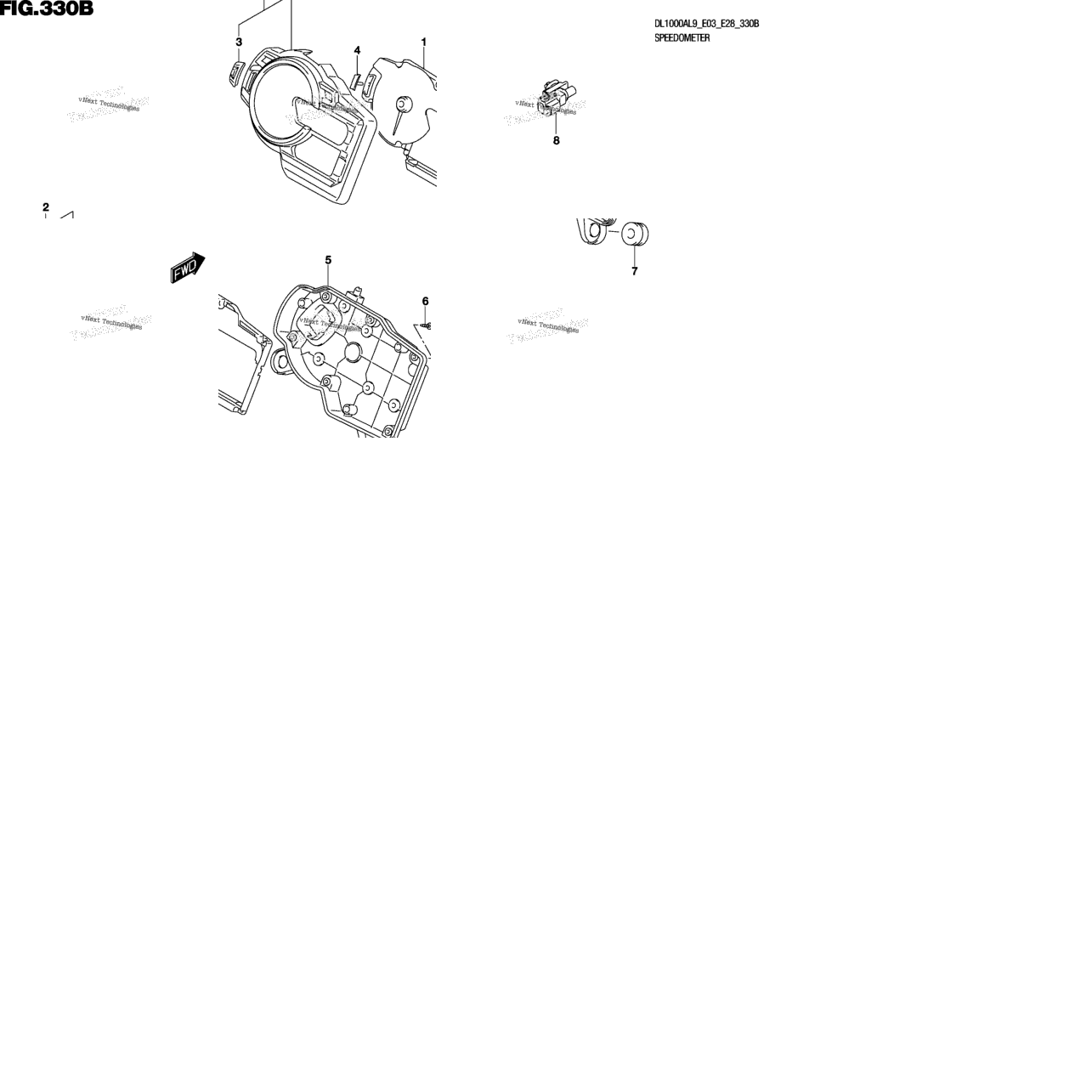 Speedometer (Dl1000xal9 E28)