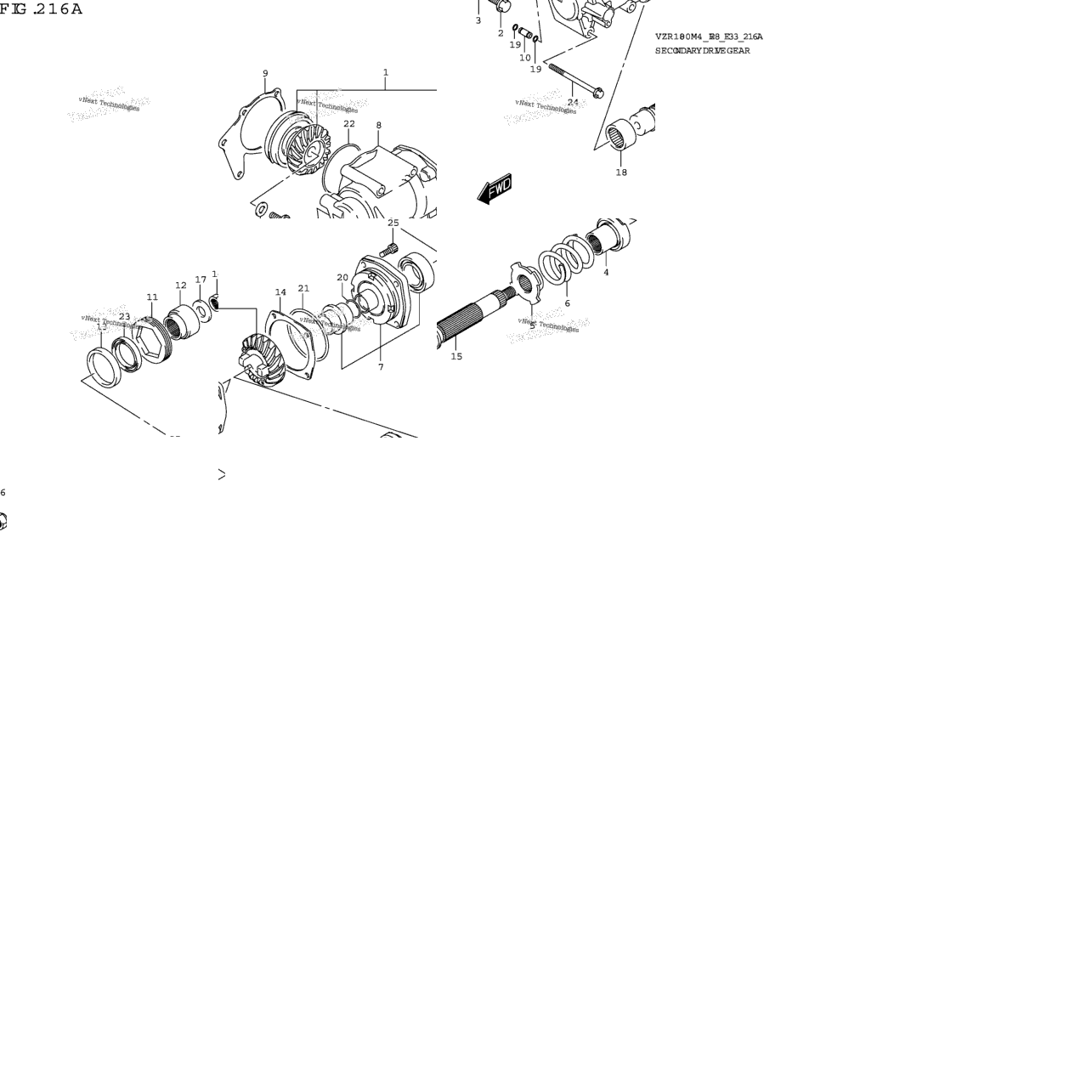 Secondary Drive Gear