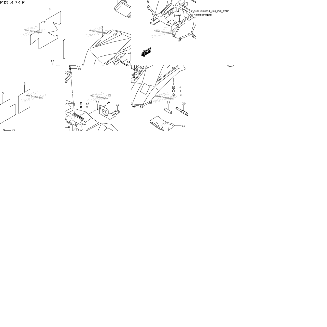 Rear Fender (P28)