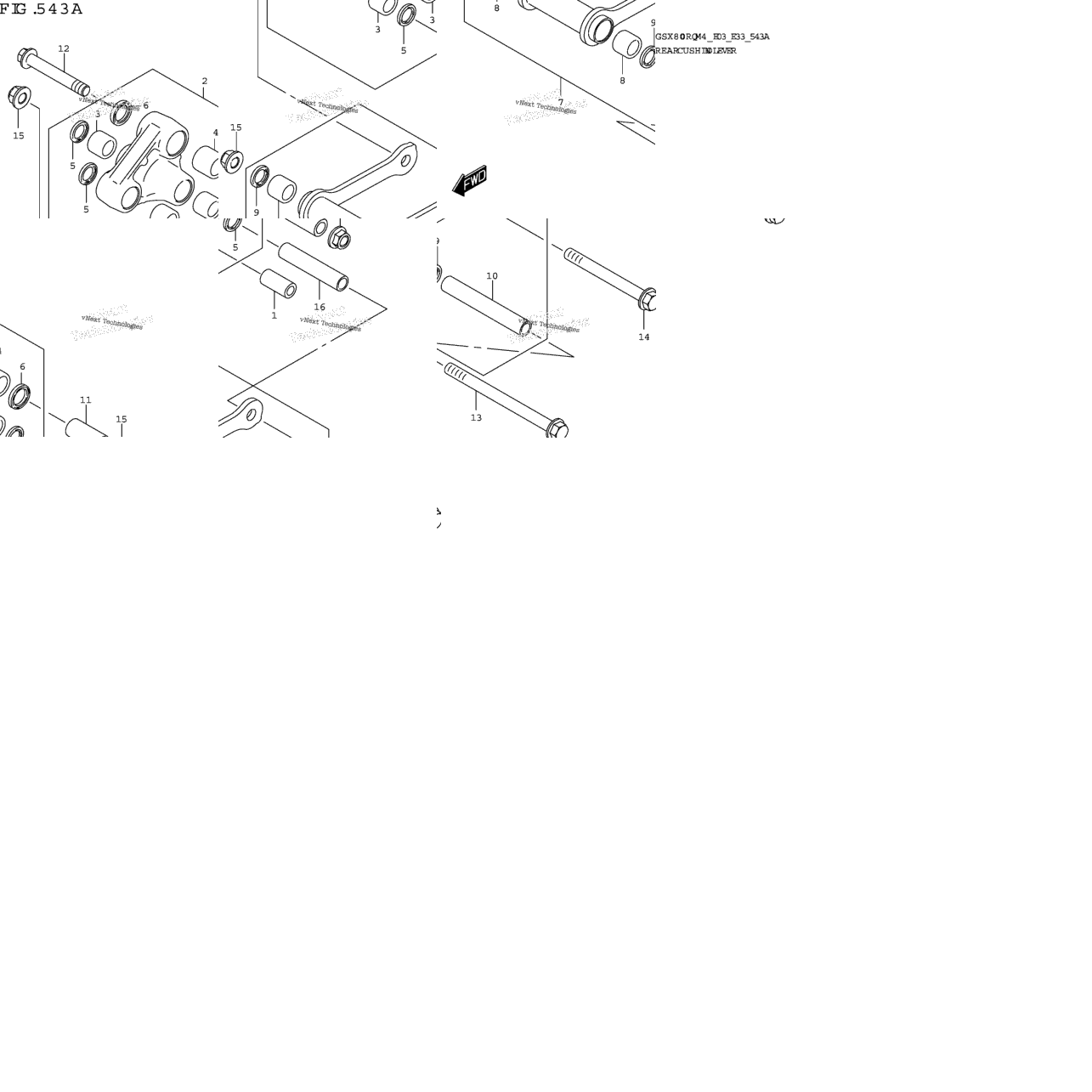 Rear Cushion Lever
