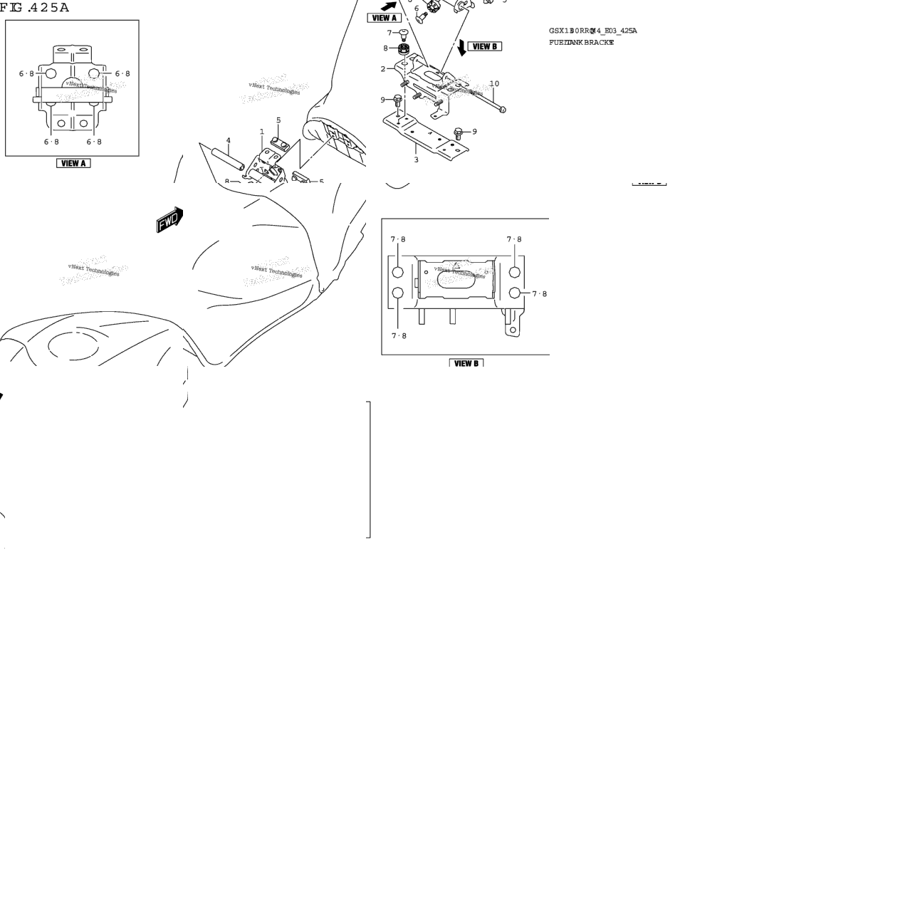 Fuel Tank Bracket