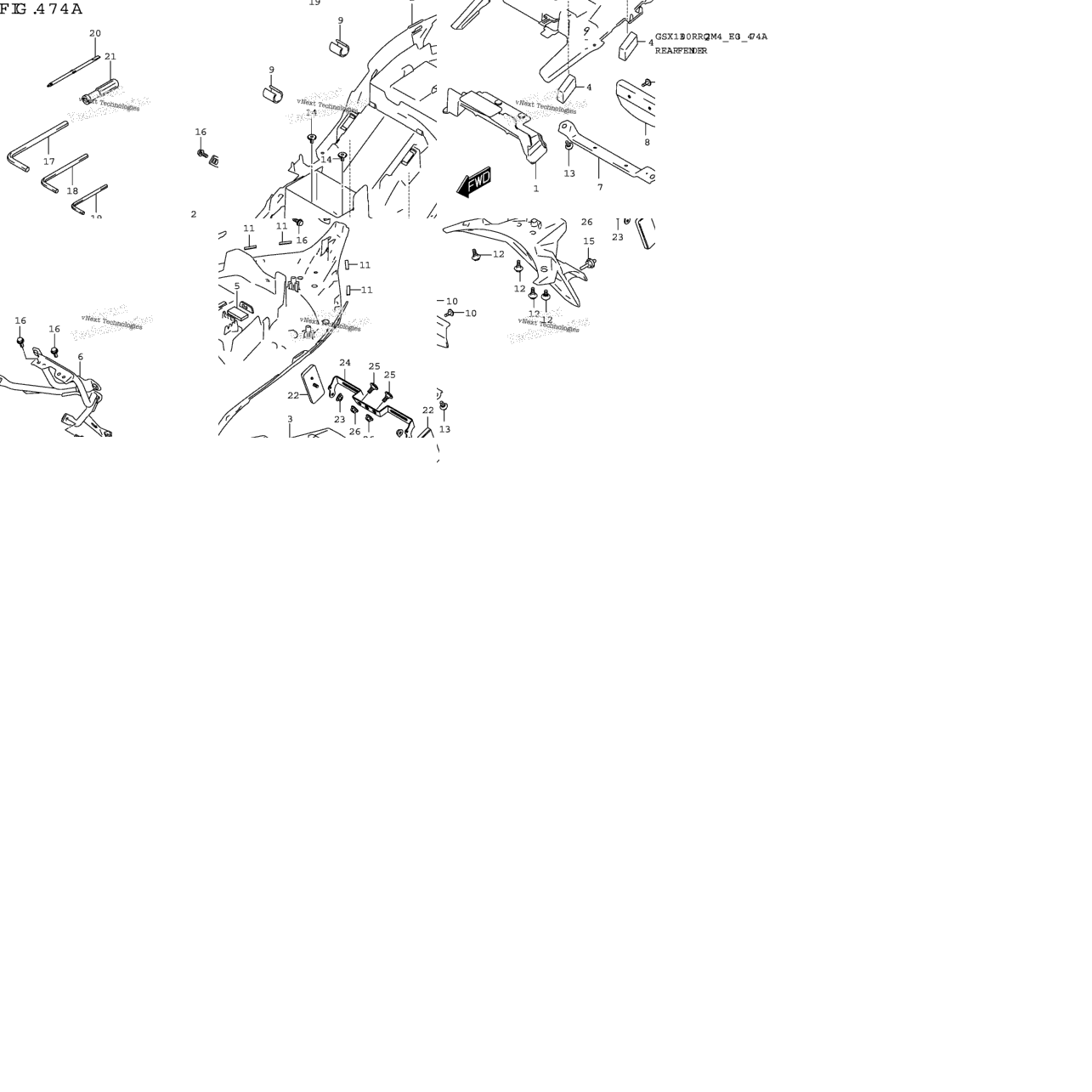 Rear Fender (E28)