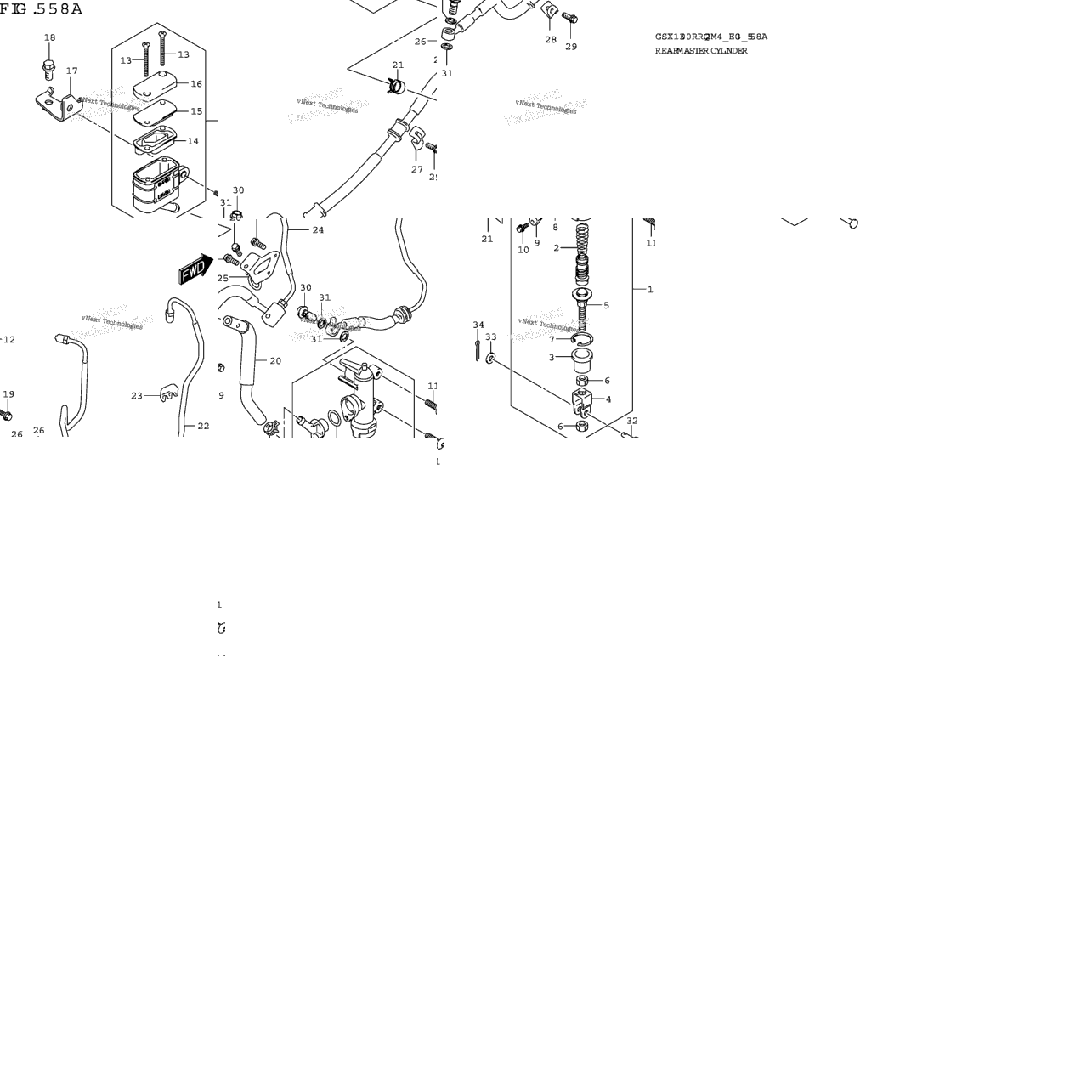 Rear Master Cylinder