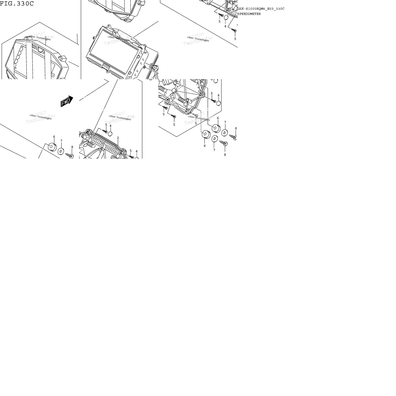 Speedometer (Gsx-S1000rqm4 E33)