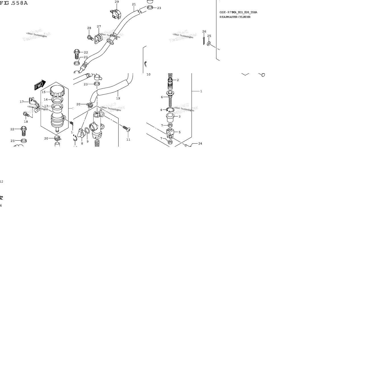 Rear Master Cylinder