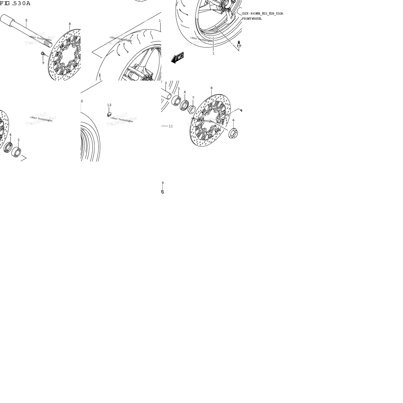 Front Wheel (Gsx-R600z)