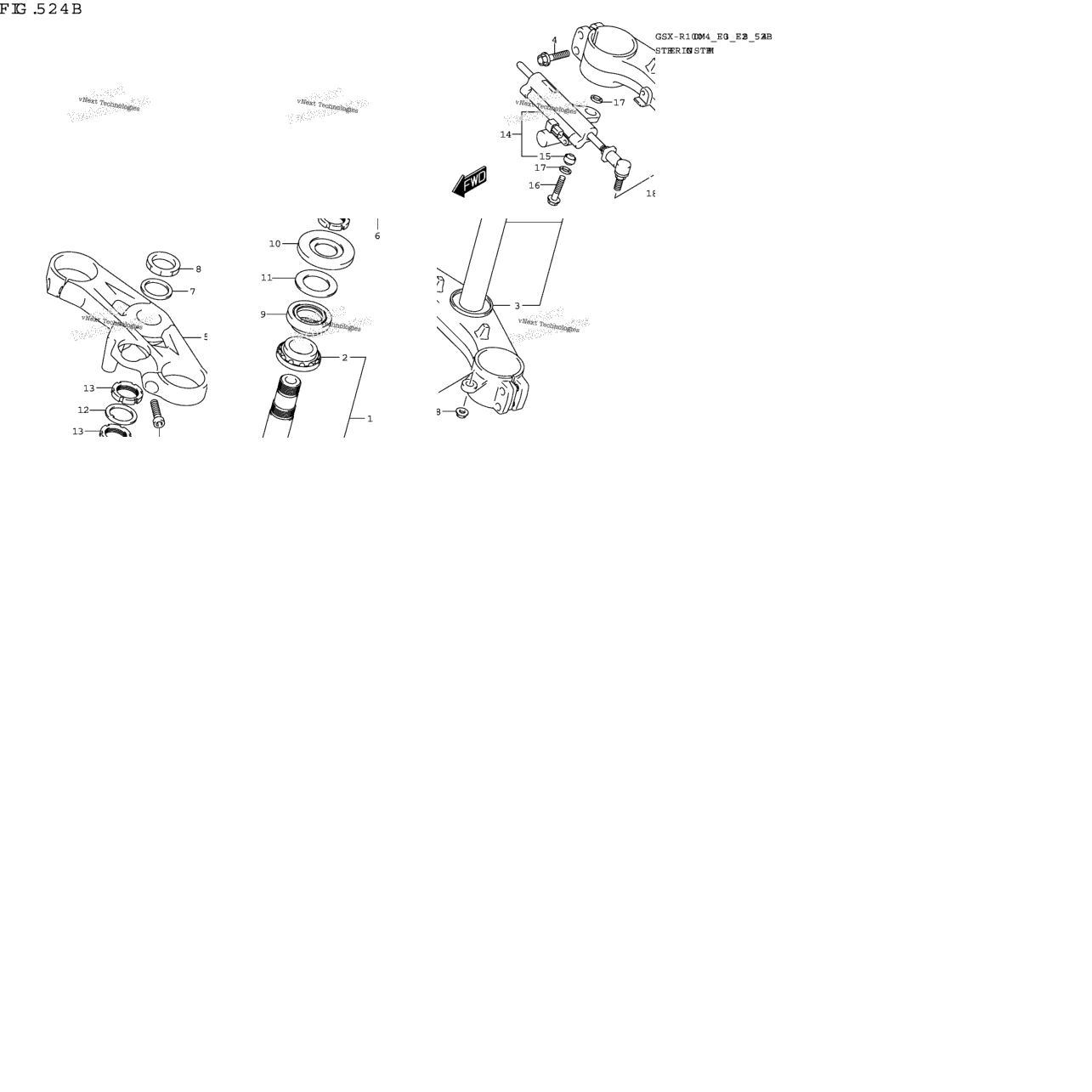 Steering Stem (Gsx-R1000ra)