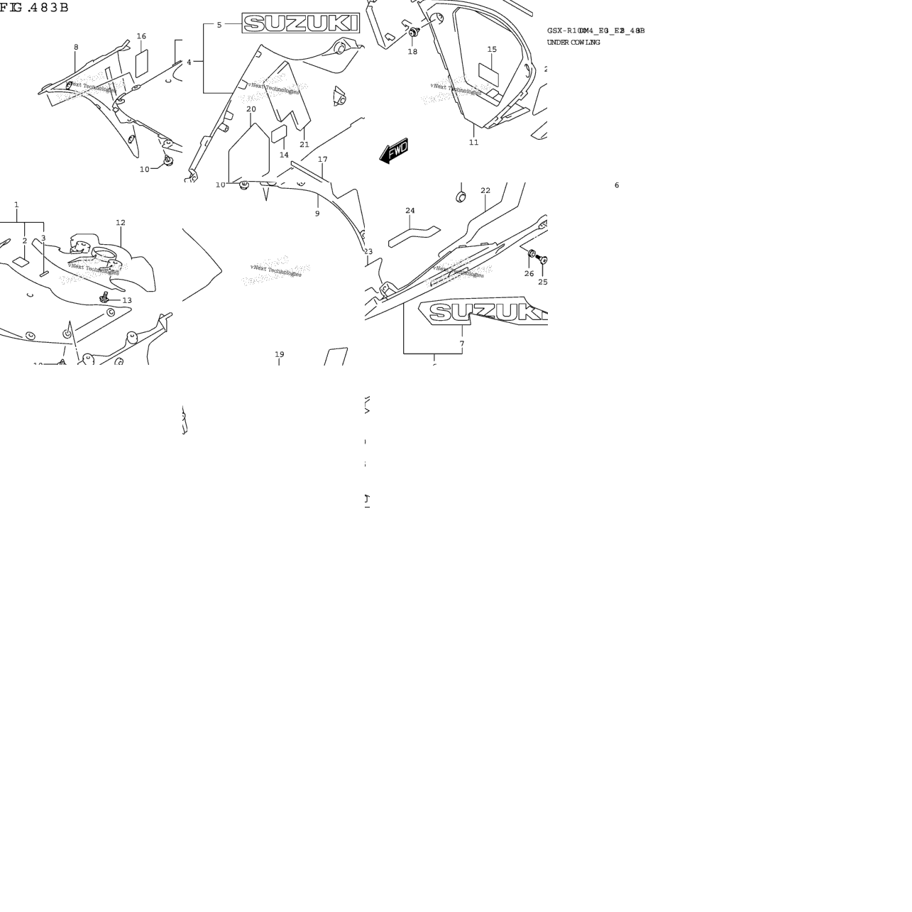 Under Cowling (Gsx-R1000ra)