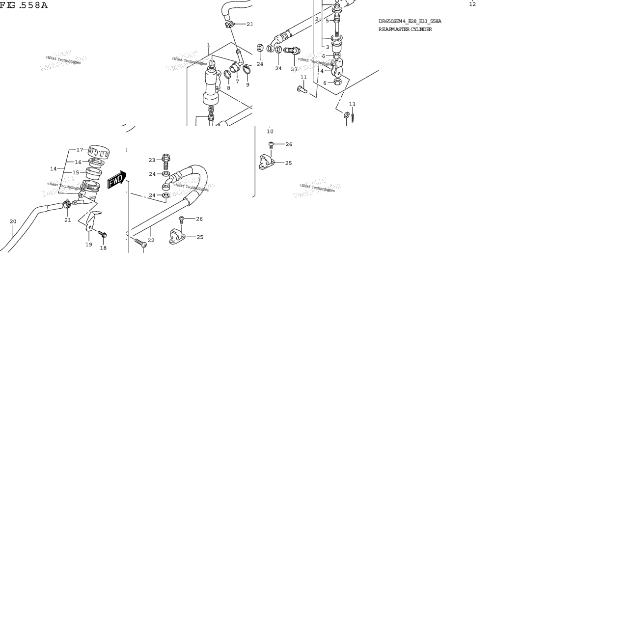 Rear Master Cylinder
