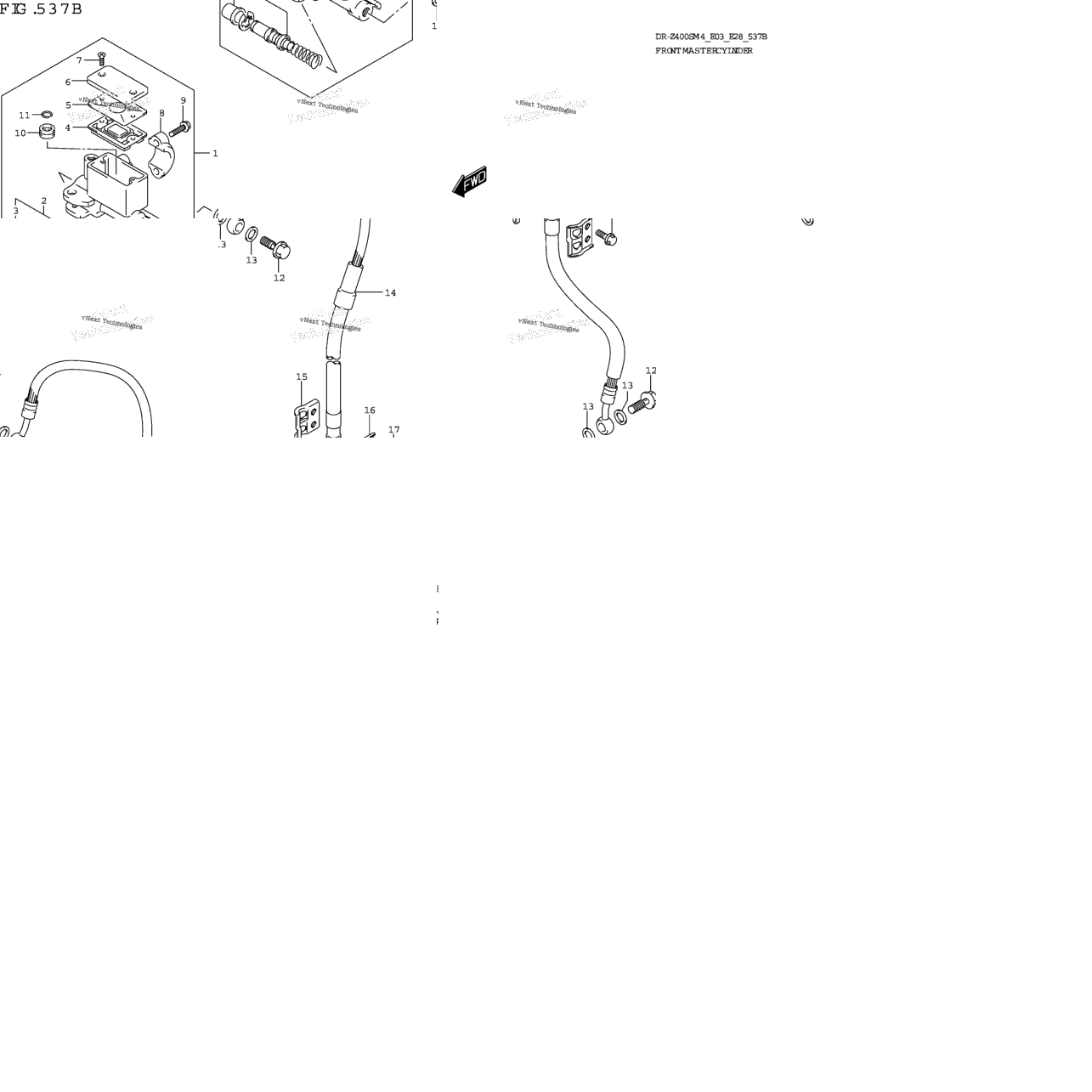 Front Master Cylinder (Dr-Z400sm)