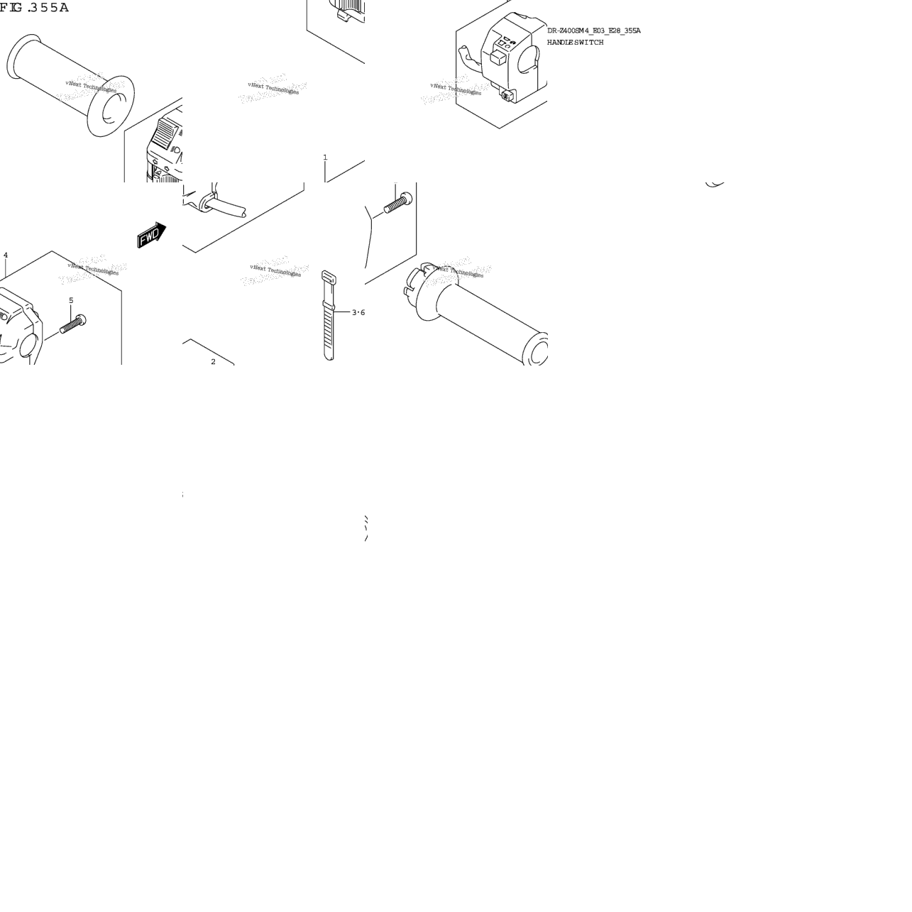 Handle Switch (Dr-Z400s)