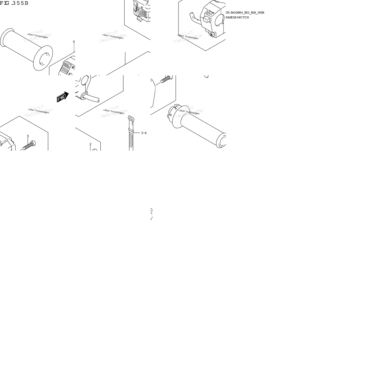 Handle Switch (Dr-Z400sm)