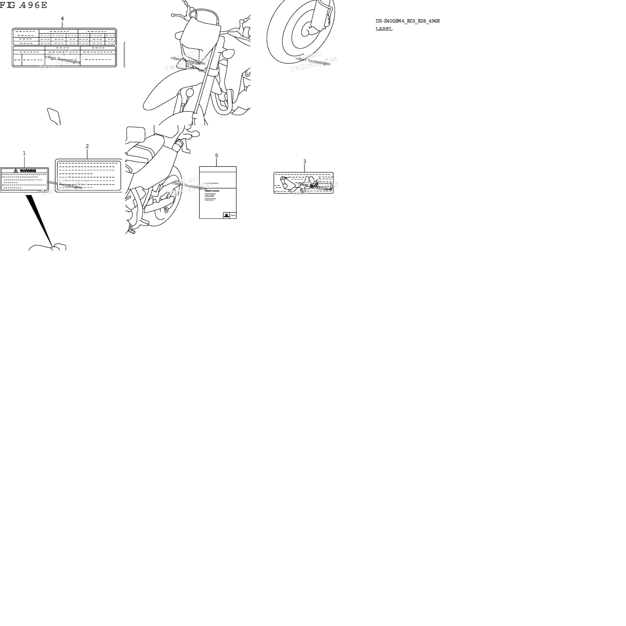 Label (Dr-Z400sm:E33)
