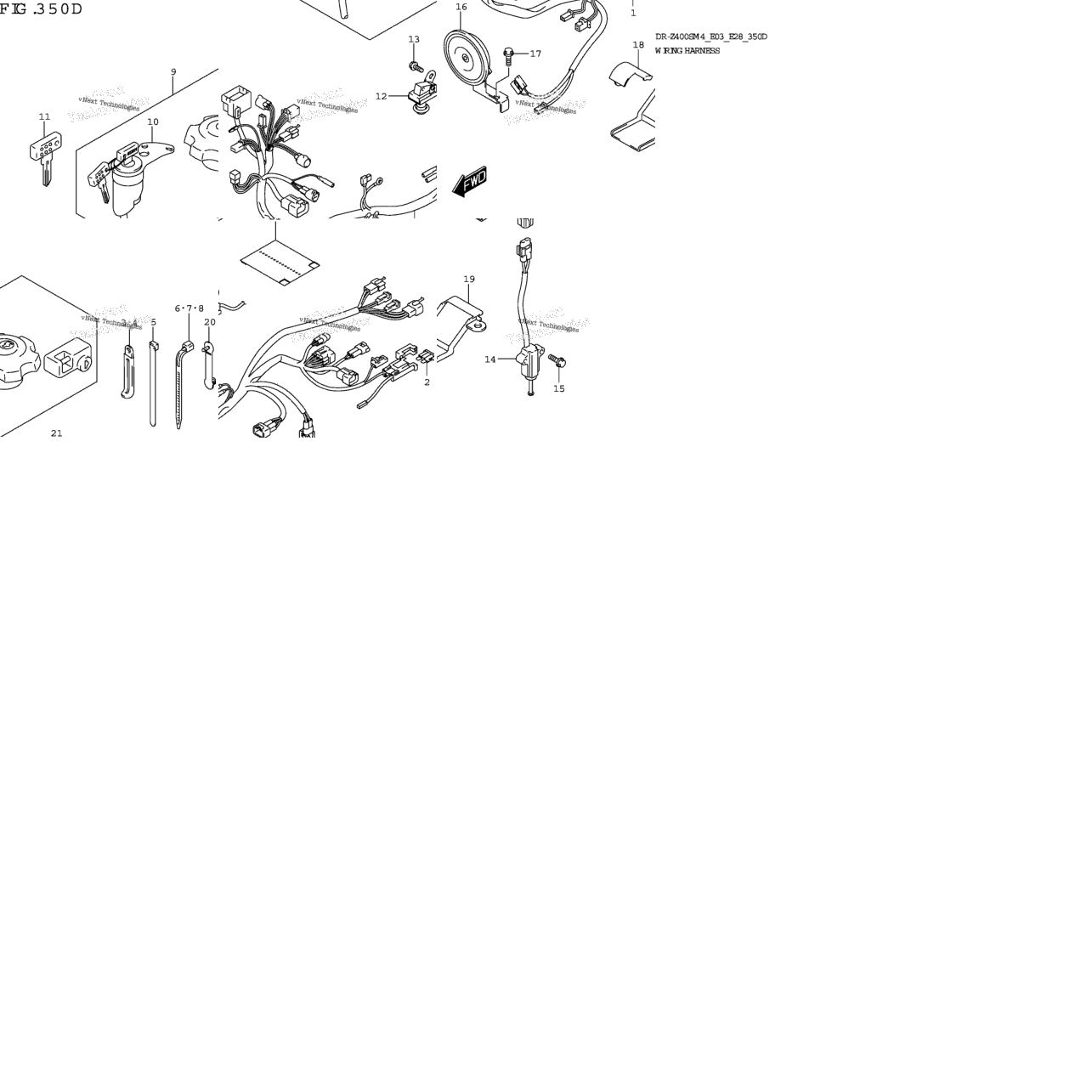 Wiring Harness (Dr-Z400s:E33)