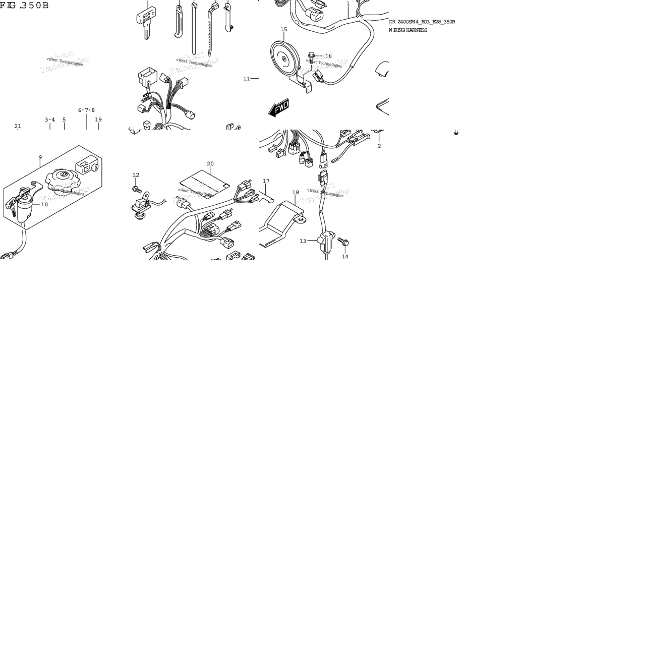 Wiring Harness (Dr-Z400sm:(E03 E28))