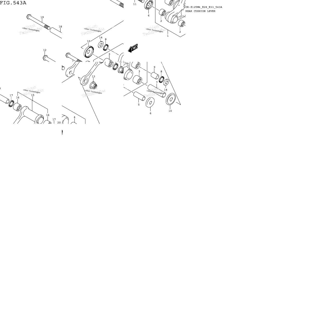 Rear Cushion Lever
