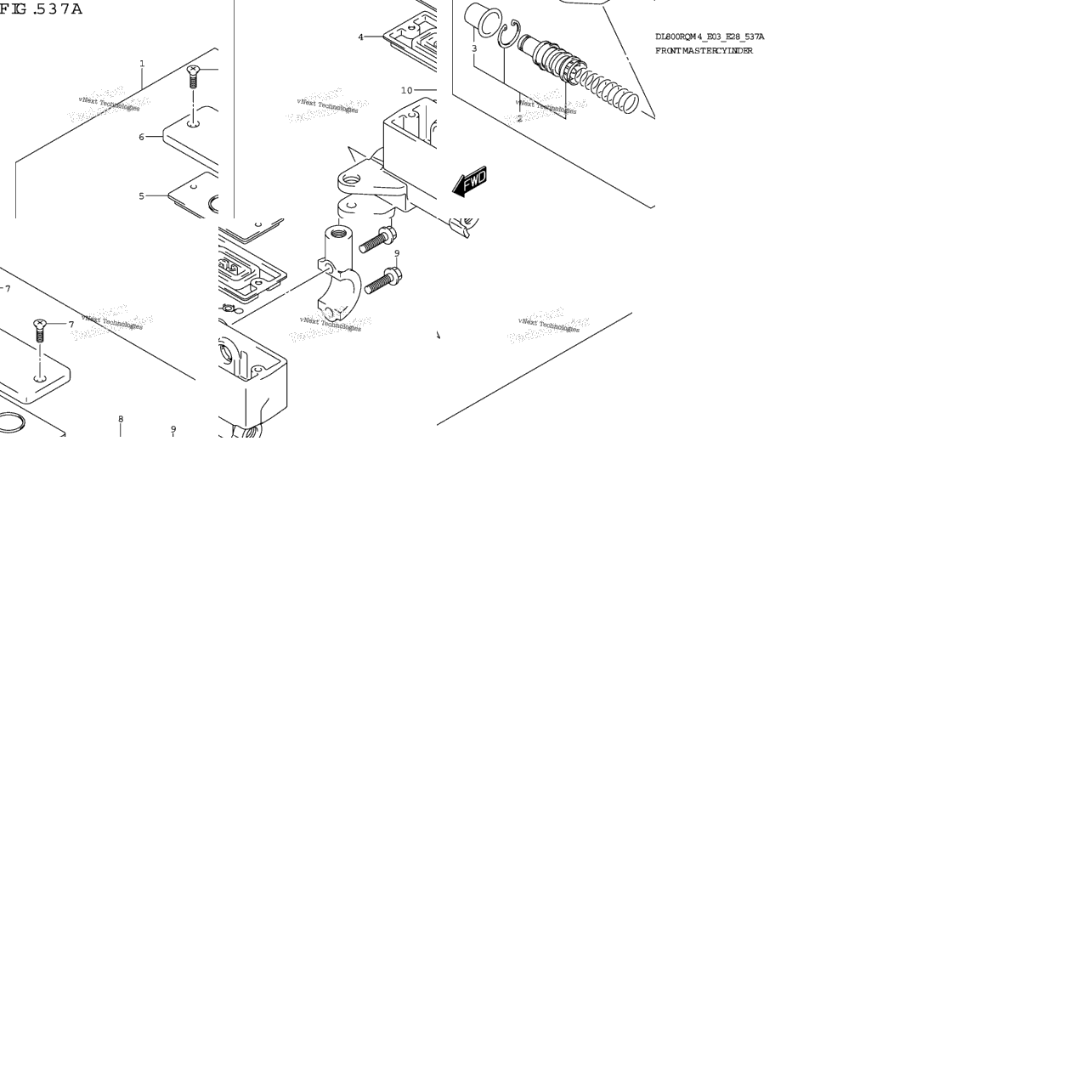 Front Master Cylinder