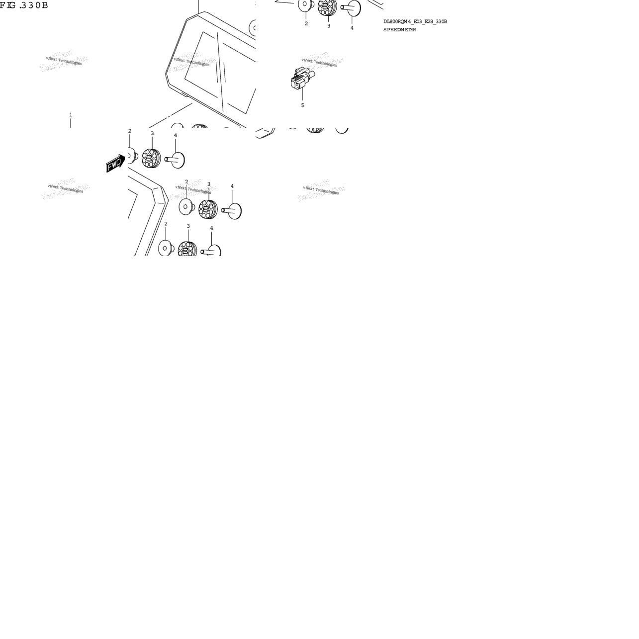 Speedometer (E03,E33)