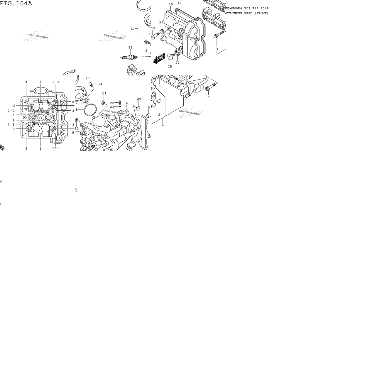 Cylinder Head (Front)