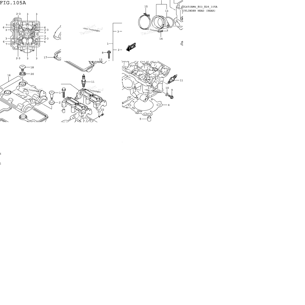 Cylinder Head (Rear)