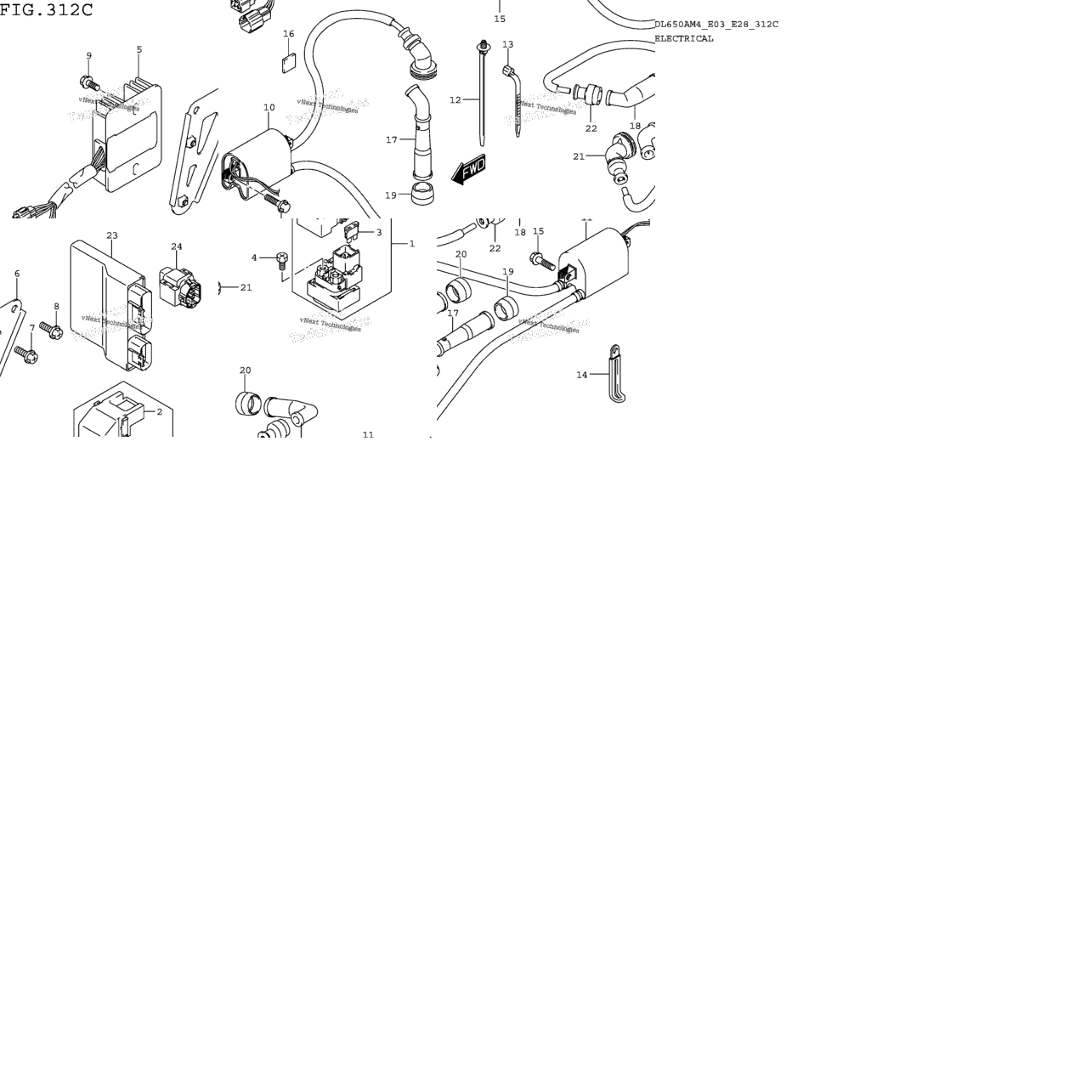 Electrical (Dl650am4 E33)
