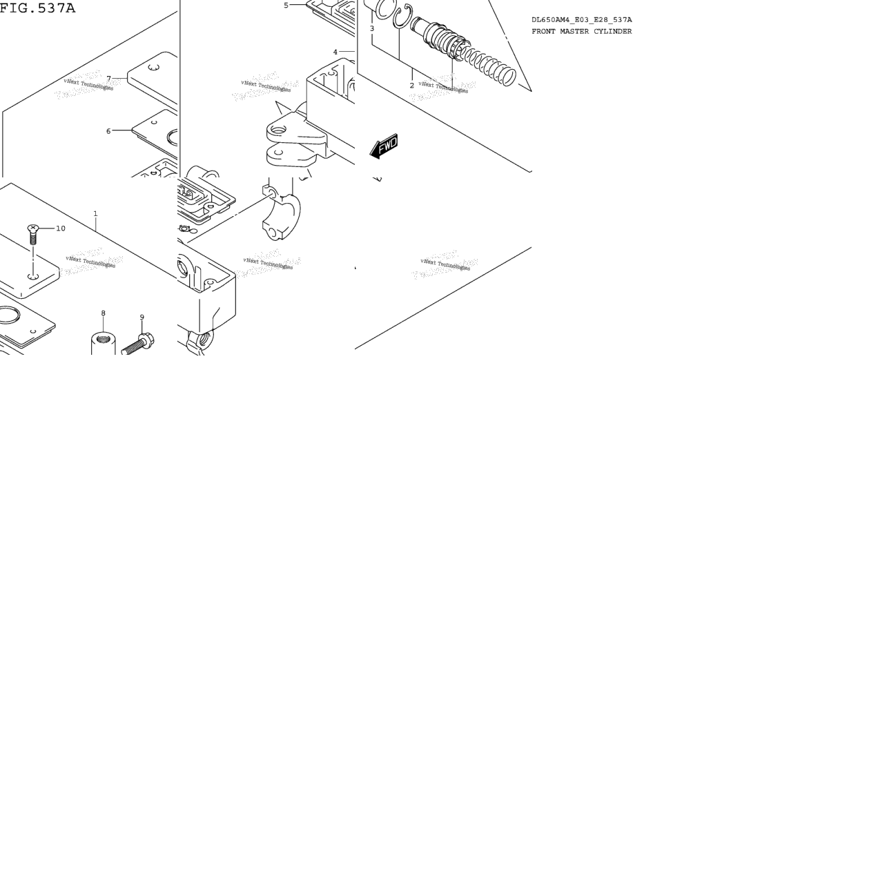 Front Master Cylinder