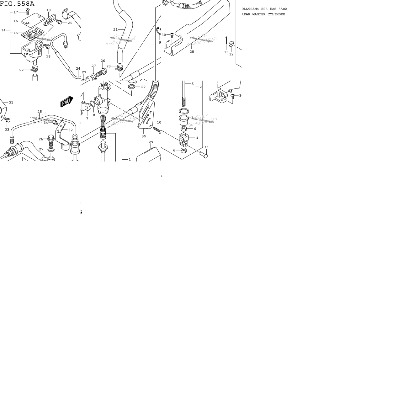 Rear Master Cylinder