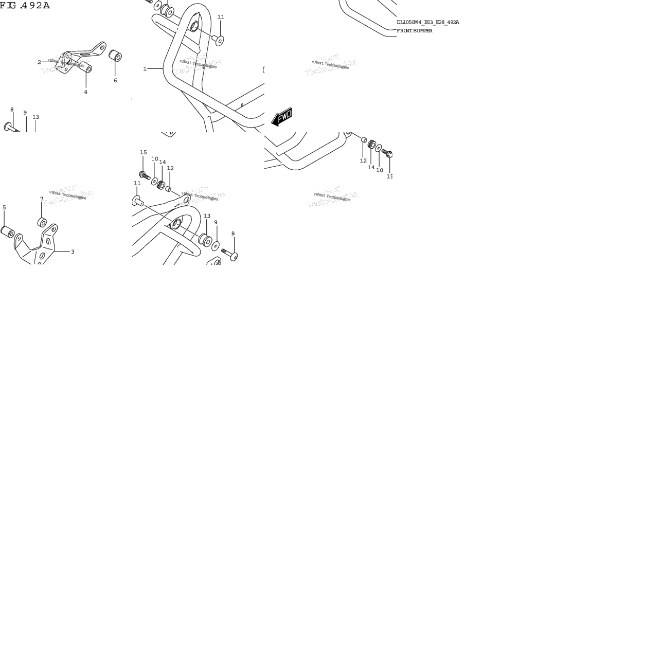 Front Bumper (Dl1050rj)