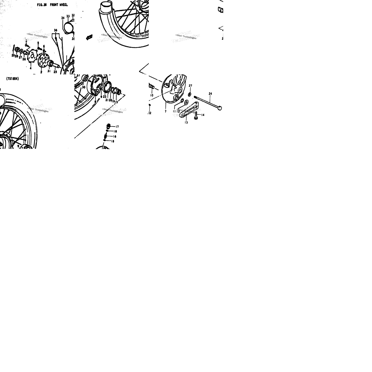 Front Wheel (Ts185n)