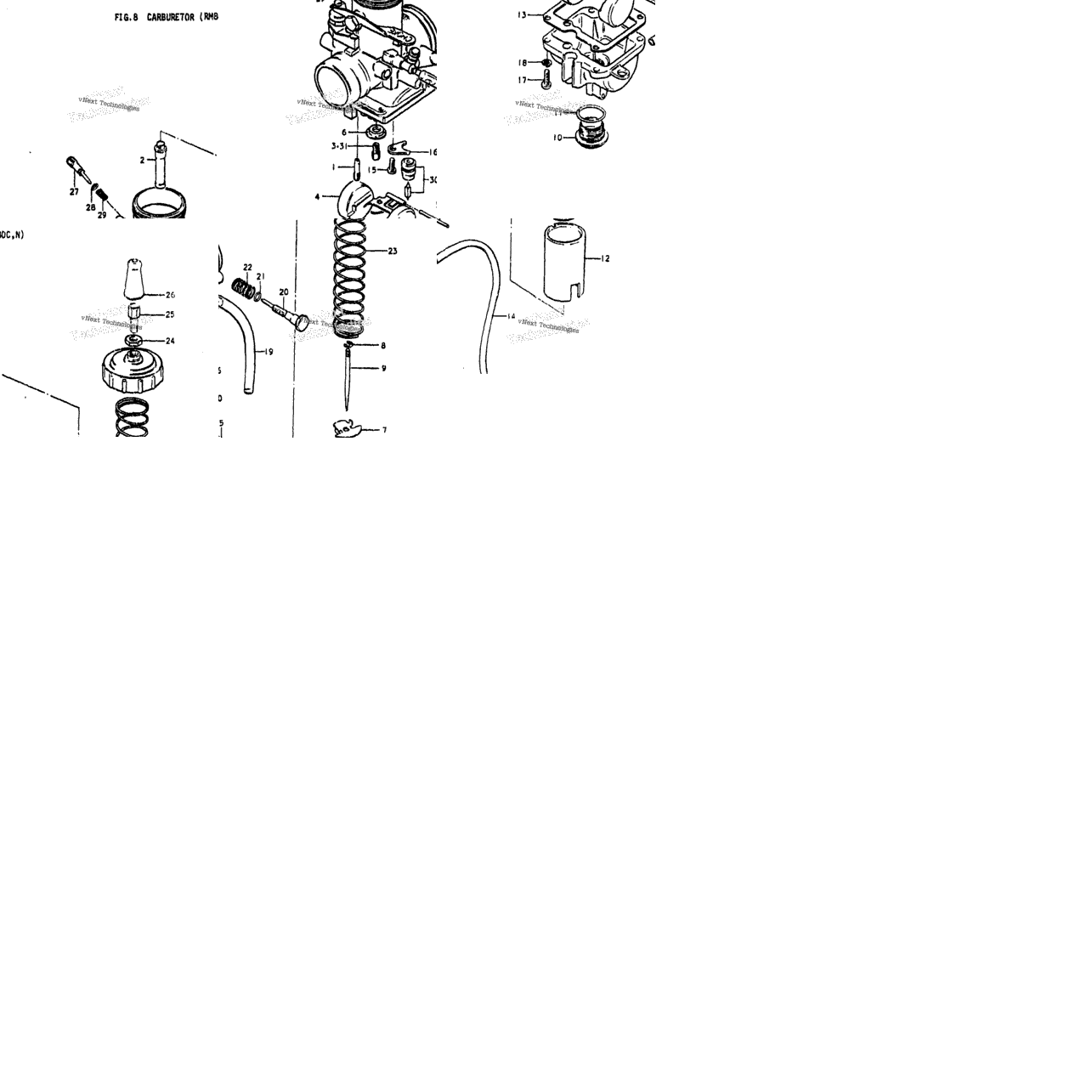 Carburetor (Rm80c