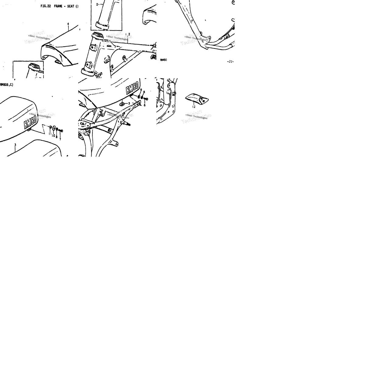 Frame - Seat (Rm80b