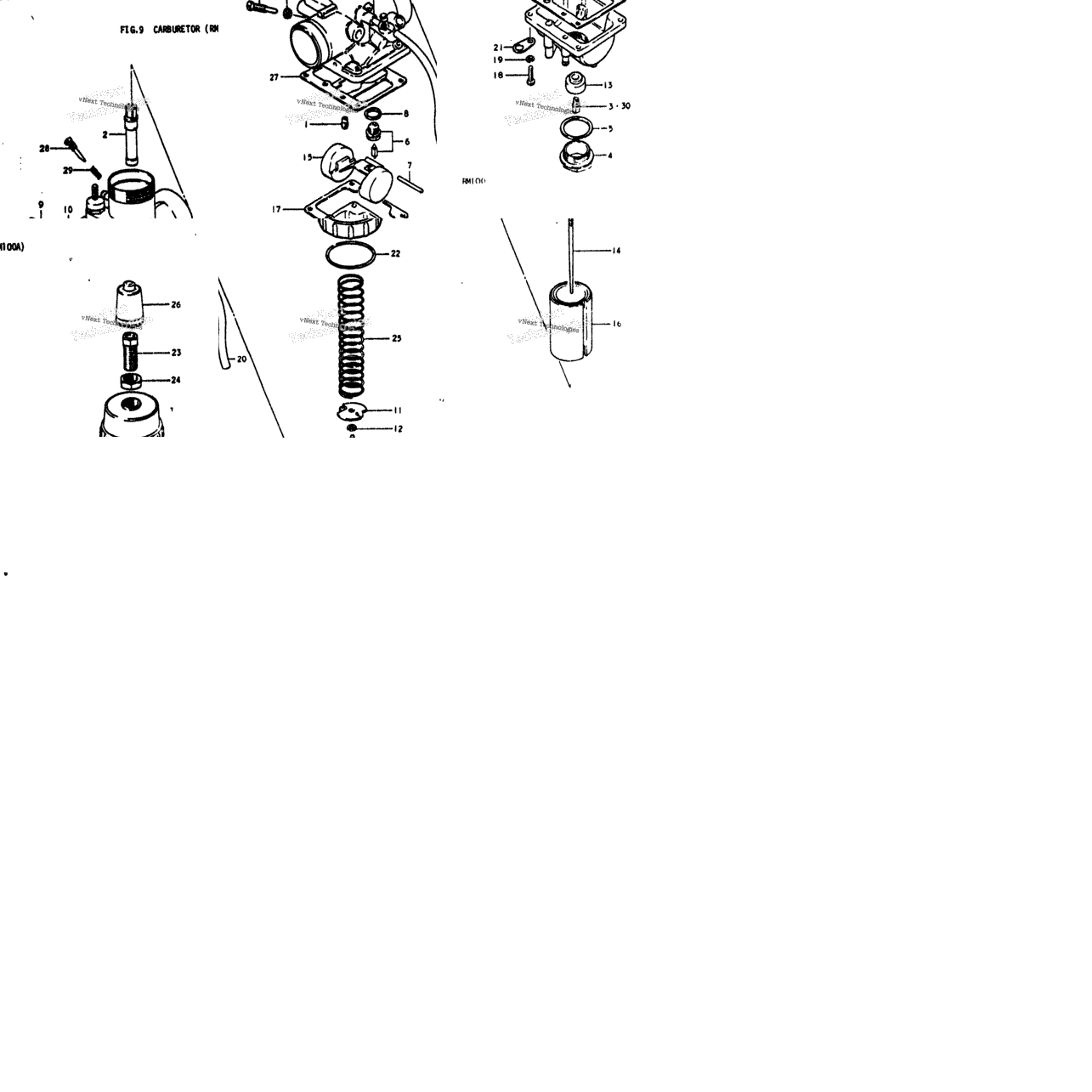 Carburetor (Rm100a)