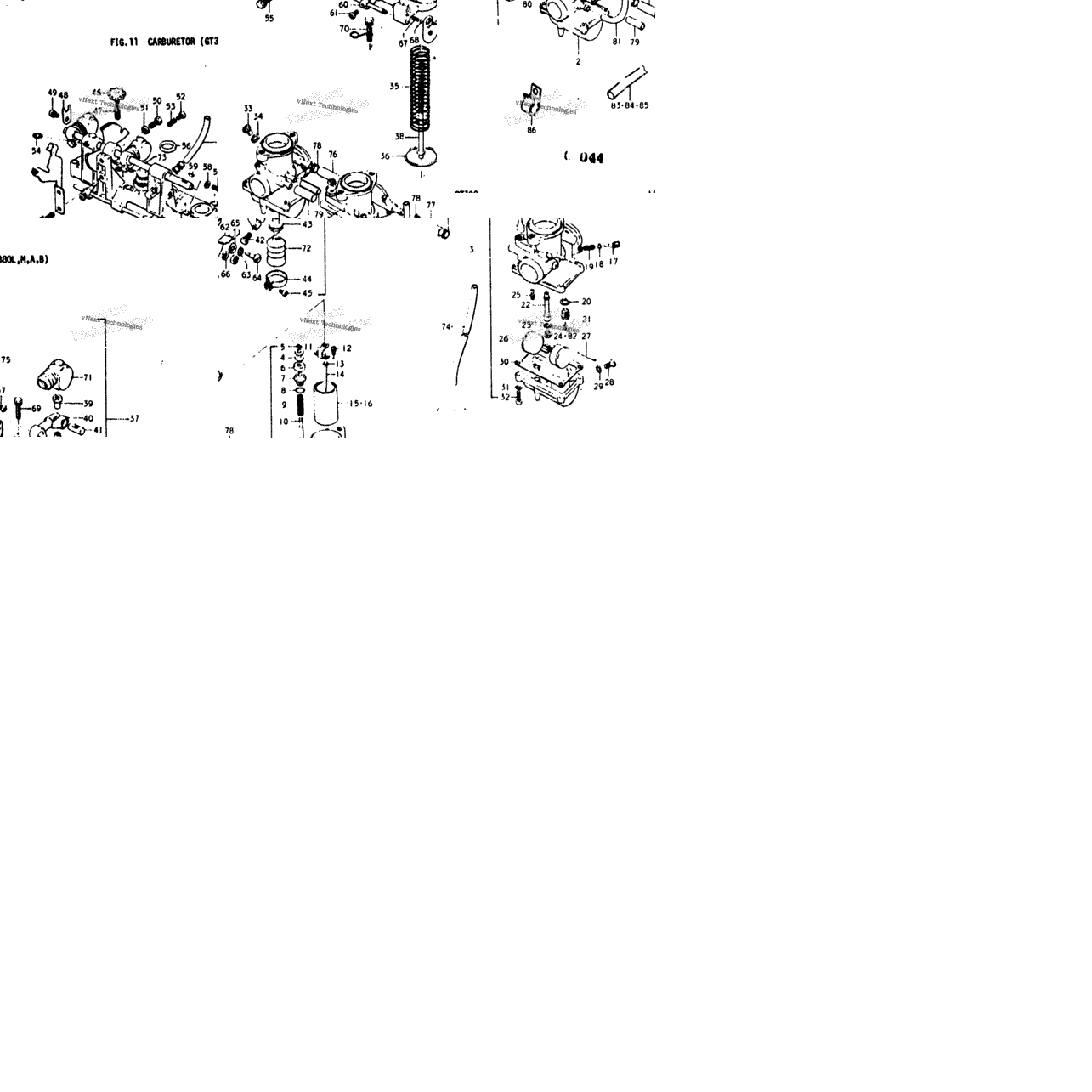Carburetor (Gt380l
