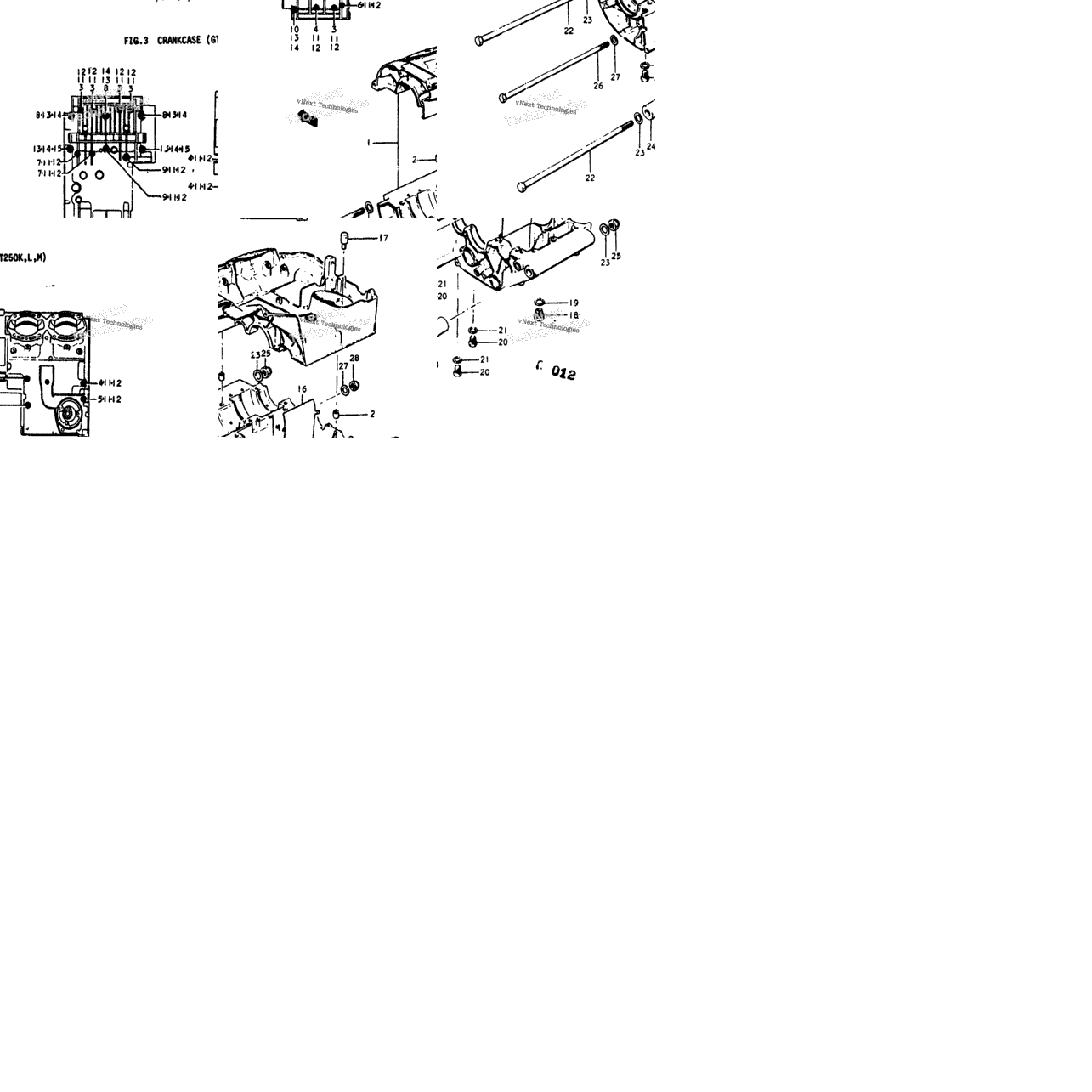 Crankcase (Gt250k