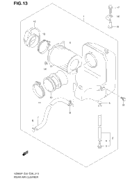 Rear Air Cleaner